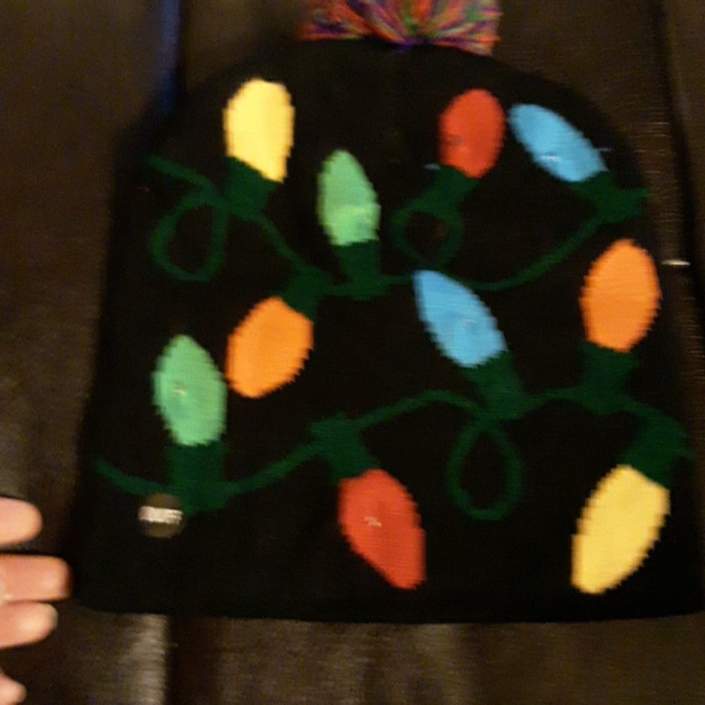 Christmas Lights Hat 